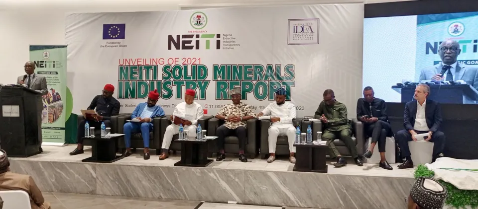 Speaking at the NEITI Oil & Gas Industry Report, Dr, Orji O. Orji, Executive Secretary, NEITI